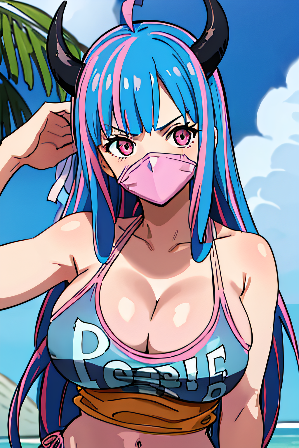 Ulti - Devil Sister swimsuit - One Piece v1.0