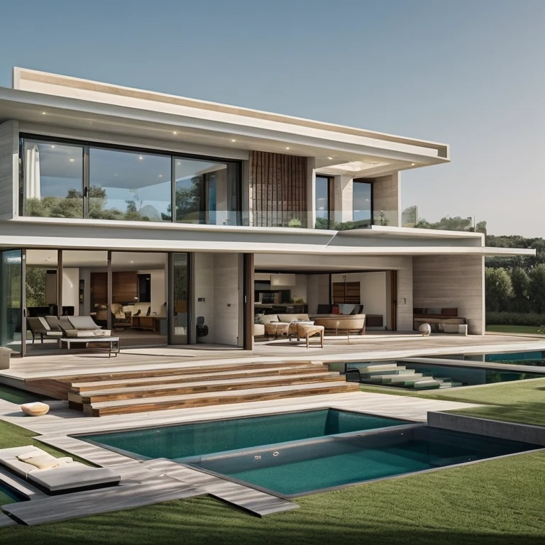 A modern villa