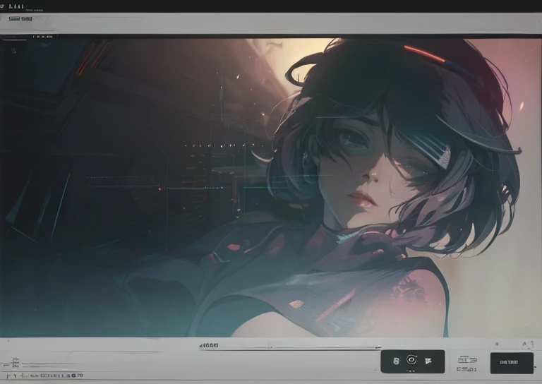 ((La mejor calidad)), ((obra maestra)), (muy detallado:1.3), ...............................................................................................................................................3D, Beautiful (cyberpunk:1.3) Mujer hacker, peinado corto,pelo corto, Volver al visor, cabello grueso, Terminal de ordenador operativo, Pantalla montada en la cabeza, computer server, Pantalla LCD, fiber optic cable, Logotipo de la empresa, HDR (High Dymanic Range), Trazado de rayos, NVIDIA RTX, Super resolution, Irreal 5, Subsoil Scatter, Textura PBR, Post-procesamiento, Anisotropic filtering, profundidad de campo, maximum sharpness and sharpness, Texturas multicapa, Albedo y Highlight Maps, Sombreado de superficies, Accurate simulation of light-material interactions, proporciones perfectas, Renderizado de octanaje, duotone lighting, ISO bajo, balance de blancos, Regla de los tercios, amplia apertura, 8K RAW, efficient sub-pixels, sub-pixel convolution, glow particles, dynamic  pose