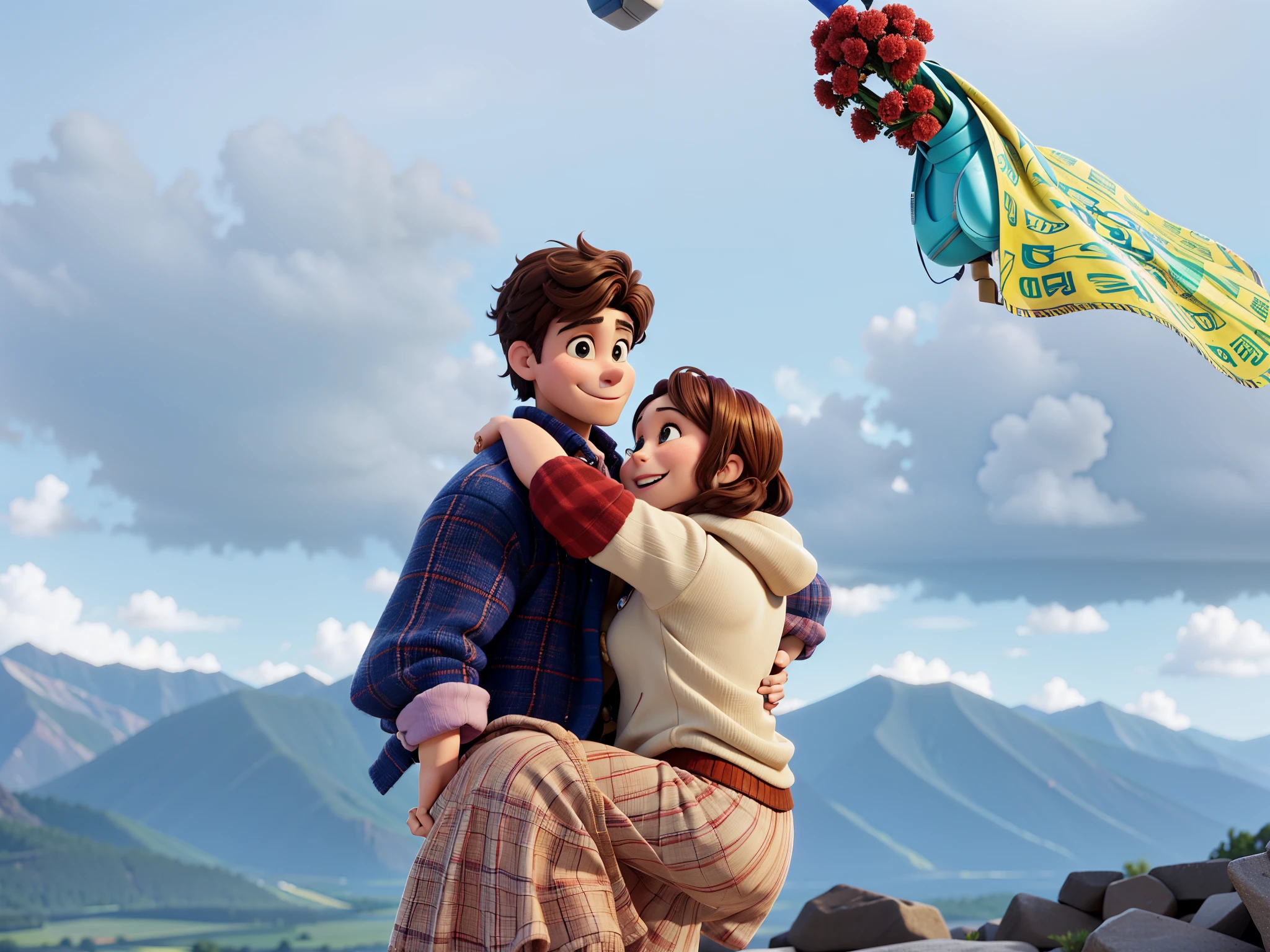 there is a man and a woman that are standing together, still from the movie, film still from the movie, a still of a happy, still from a movie, film promotional still, still from movie, still shot from movie, promotional movie still, movie promotional image, still from a live action movie, award winning movie still, still image from the movie