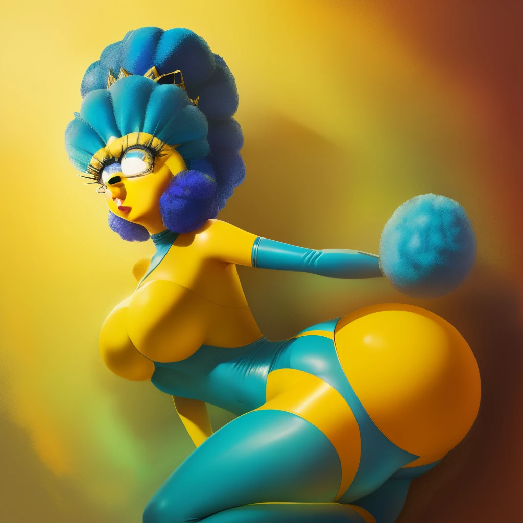 marge simpson bug boobs
