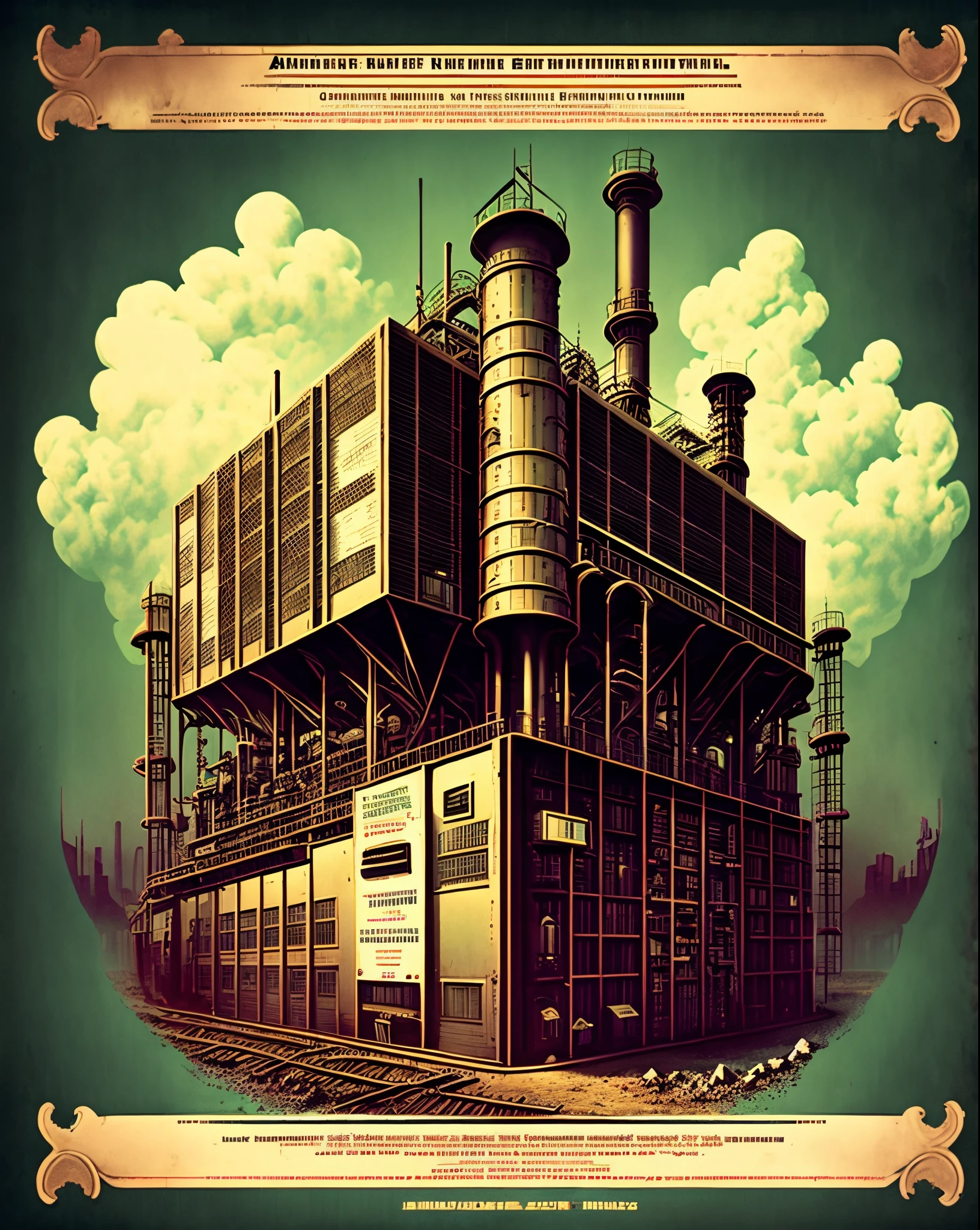 Estelle a learning poster on the subject of industrialization with the following content The industrial revolution had far-reaching economic and social effects. There are debates about it, whether it alone led to material prosperity or whether political intervention was necessary.
German industrialization began slowly due to national borders and was only really initiated by a unified economic area around 1834.
Durch den Ausbau von Eisenbahnen und die Entwicklung der Schwerindustrie erlebte Deutschland einen Wandel zur Industriemacht.
Nach einem wirtschaftlichen Einbruch 1873, der "Founder crisis", the state had to actively intervene and introduce protective tariffs, was die liberale Handelspolitik beendete.
Trotz der Krise setzte sich die Industrialisierung fort, led to the concentration of industries into large corporations and brought about a period of growth in the 1880s.