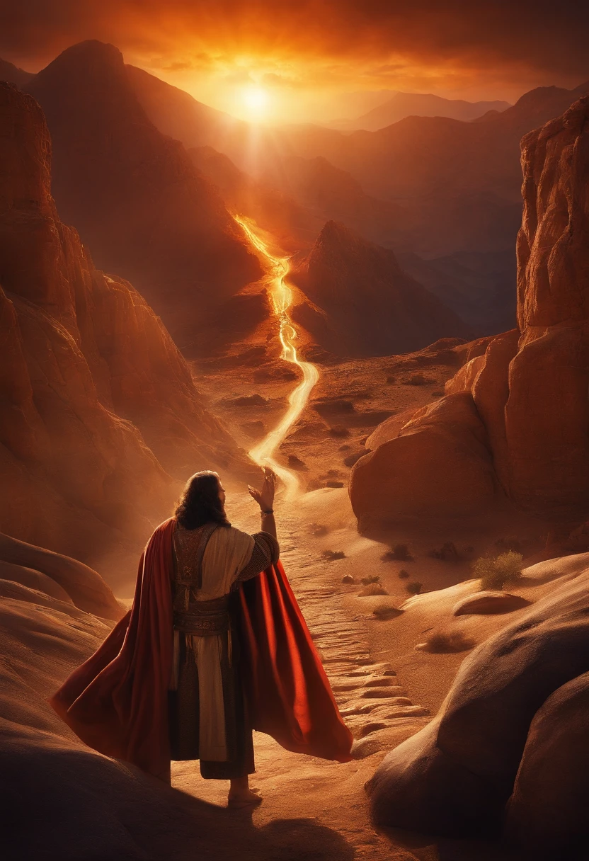 The Ten Commandments of Moses、moses tablet、the top of mount sinai、bow down to god、bow down to god