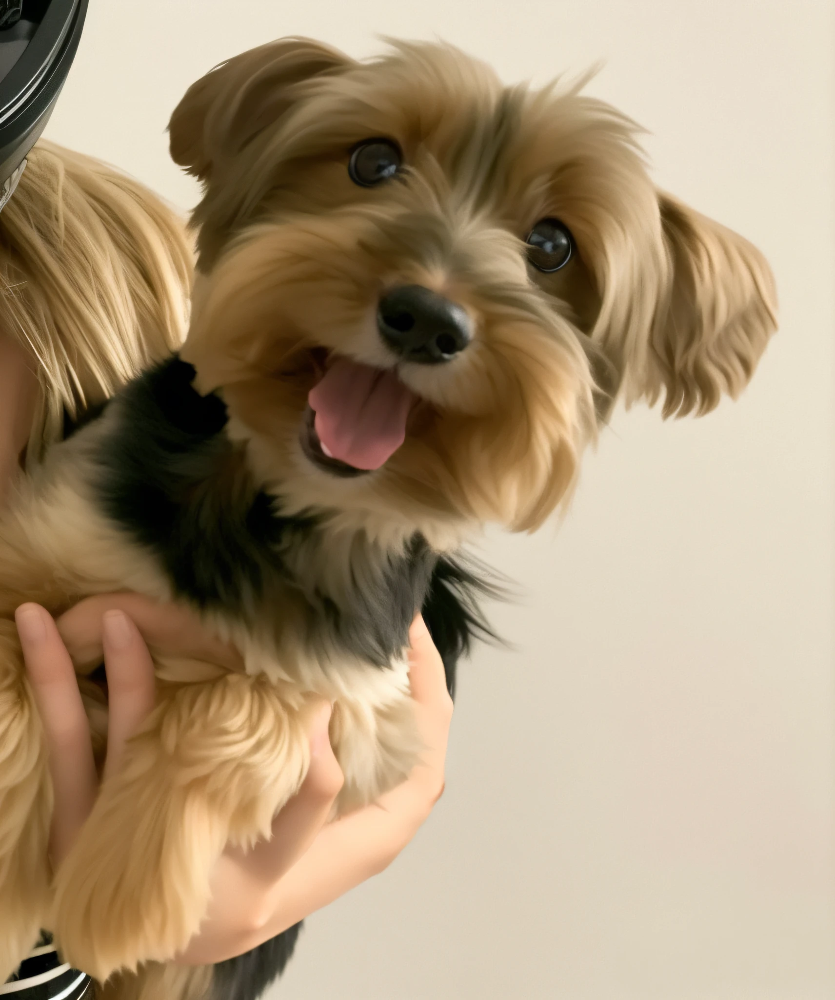 Happy Birthday to a happy furry baby, 4K HD Resolution, High quality image, award winning image, National Geographic picture with grainy background, award winning image, award winning image, hyperrealistic, high resolution, very detailed, award winning image, very detailed, HD Quality