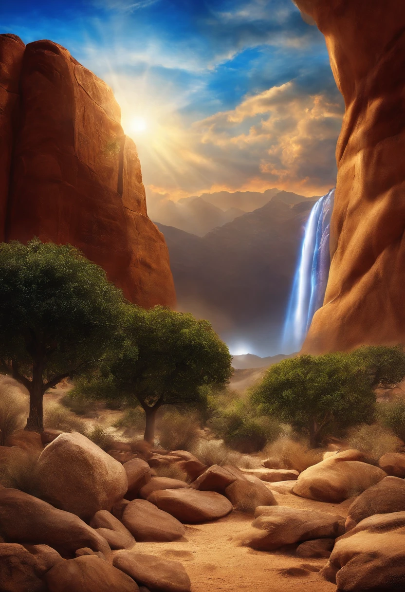 The Ten Commandments of Moses、moses tablet、the top of mount sinai、Moses praises God、Moses thanks God