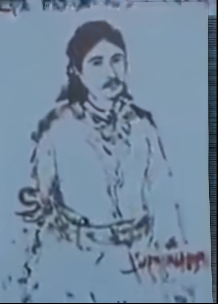 a close up of a drawing of a woman with a mustache, ayanamikodon and irakli nadar, inspired by Agustín Fernández, kurdish samurai, painting of a man, raden saleh, shabab alizadeh, giraud!!, meni chatzipanagiotou, jama jurabaev