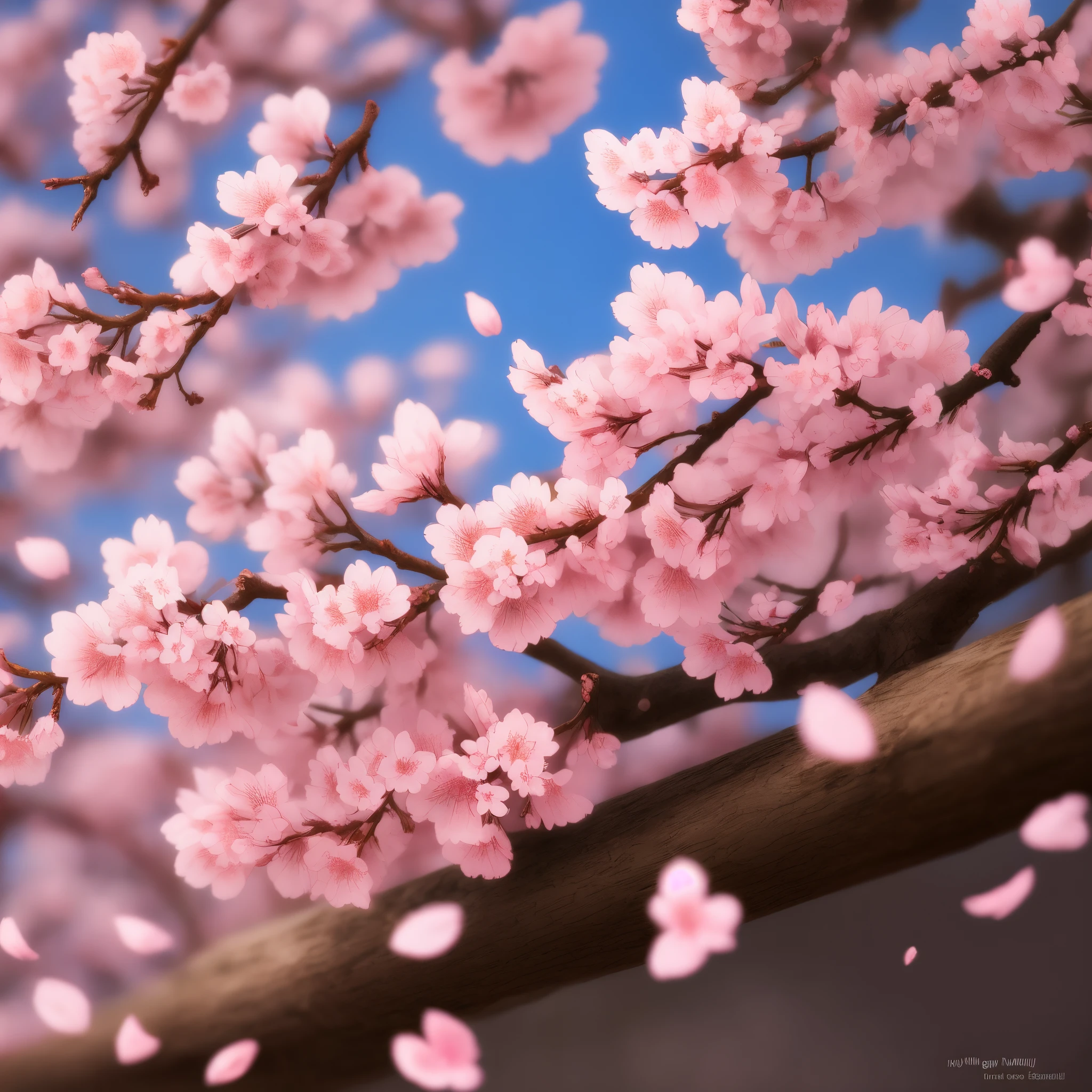 cherry blossom pink petals