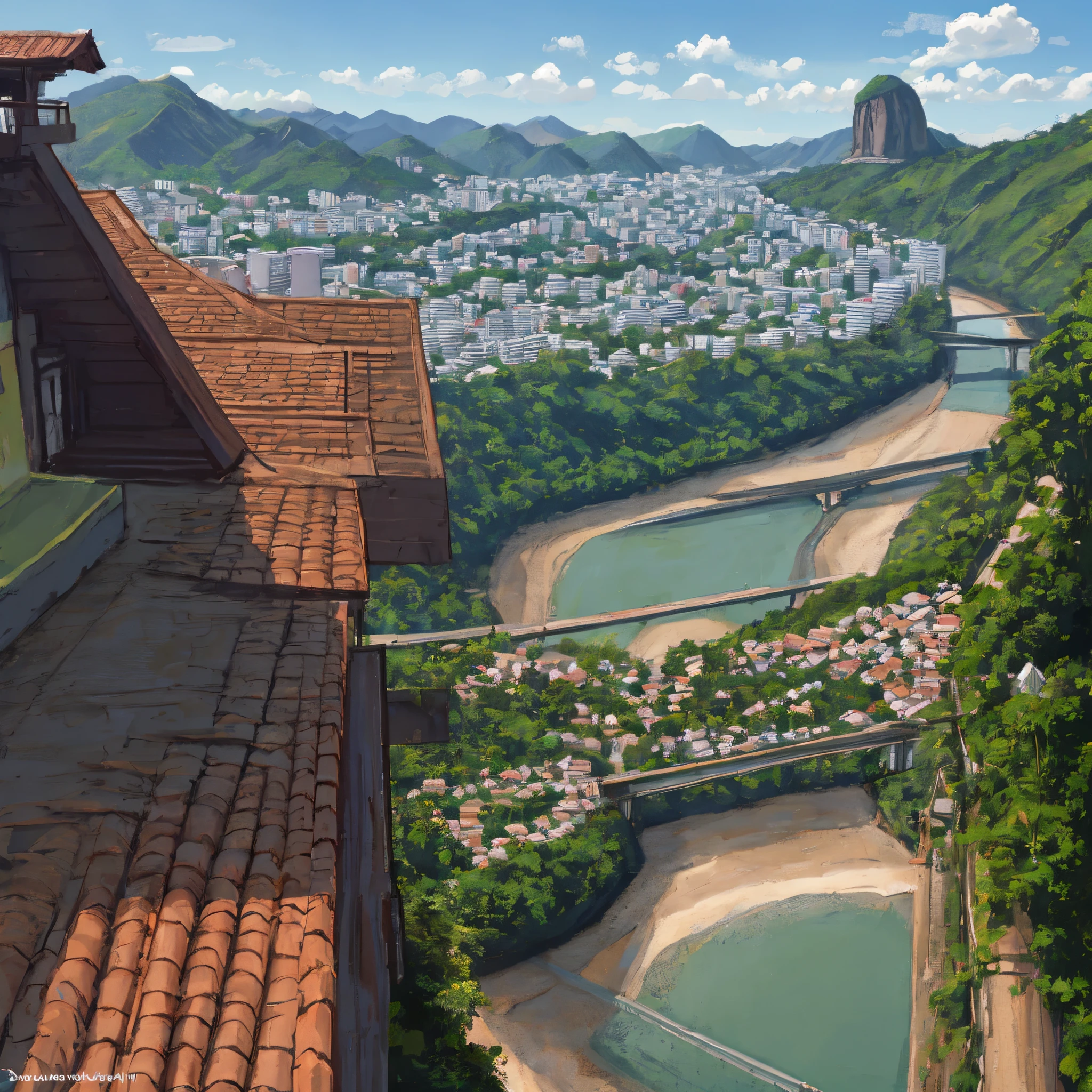 Rio do esquecimento nevoeiro