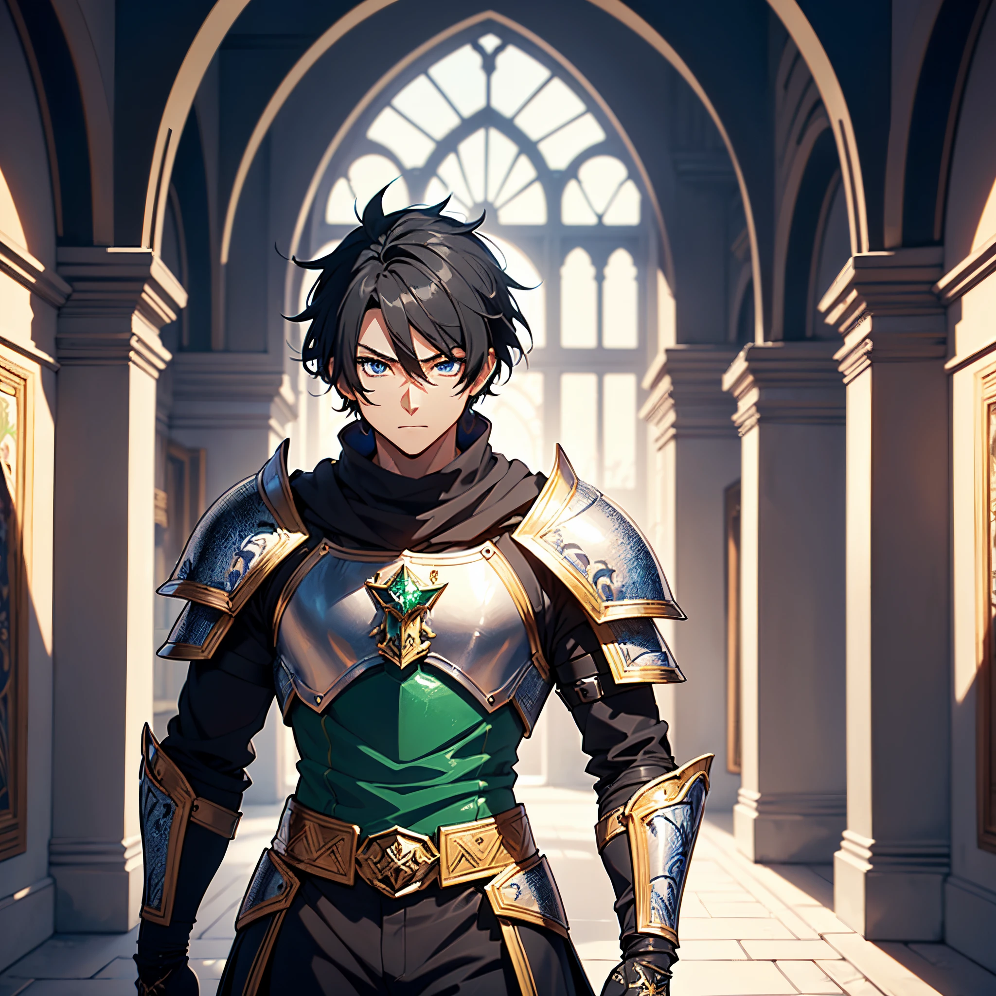 128K Ultra High Definition,
128K Ultra High Quality,
128K Ultra High Resolution,
Best Definition,
Best Quality,
Best Resolution,
Perfectly Detailed,
Perfectly Designed,
Extremely Detailed,
Extremely Designed,
Hyper Detailed,
Hyper Definition,
Hyper Quality,
Hyper Resolution,
Masterpiece,
(((Anime))),
Body Shot,
(((Boy))),
Handsome,
Muscular Body,
(((Black Short Hair))),
(((Blue Eyes))),
(((Hyper Detailed & Perfectly Designed With Ultra High Quality Emerald Warlord Armor))),
(((Inside Of Medieval Royal Palace Background Scenery))),