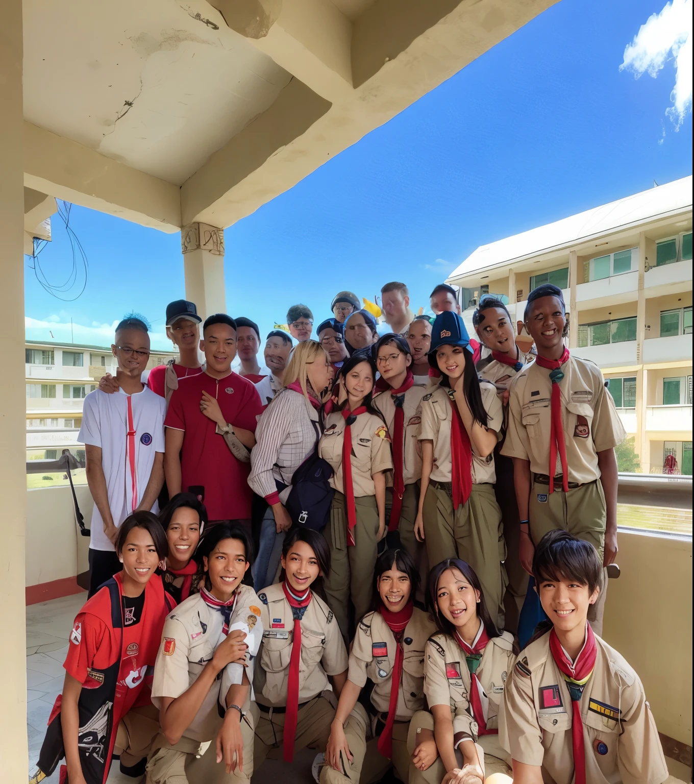 Scouts friends