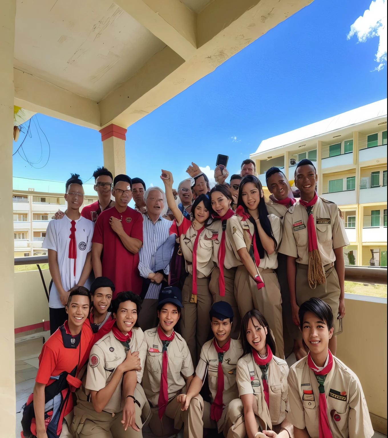 Scouts friends