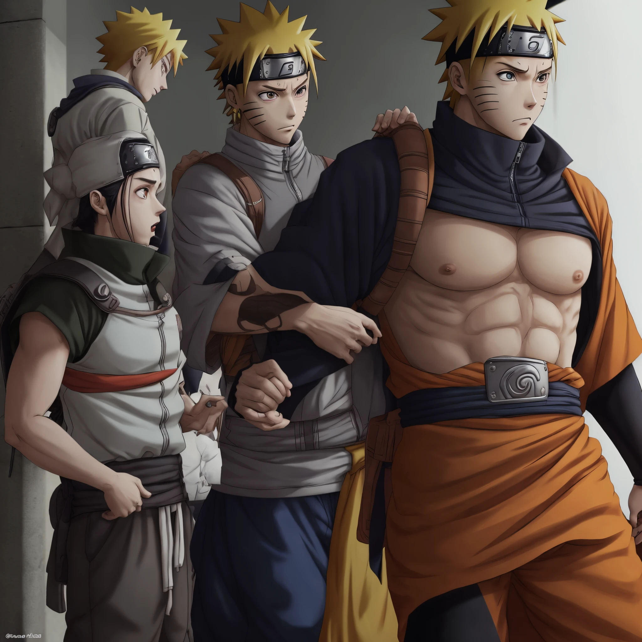 Naruto transando com a sacura