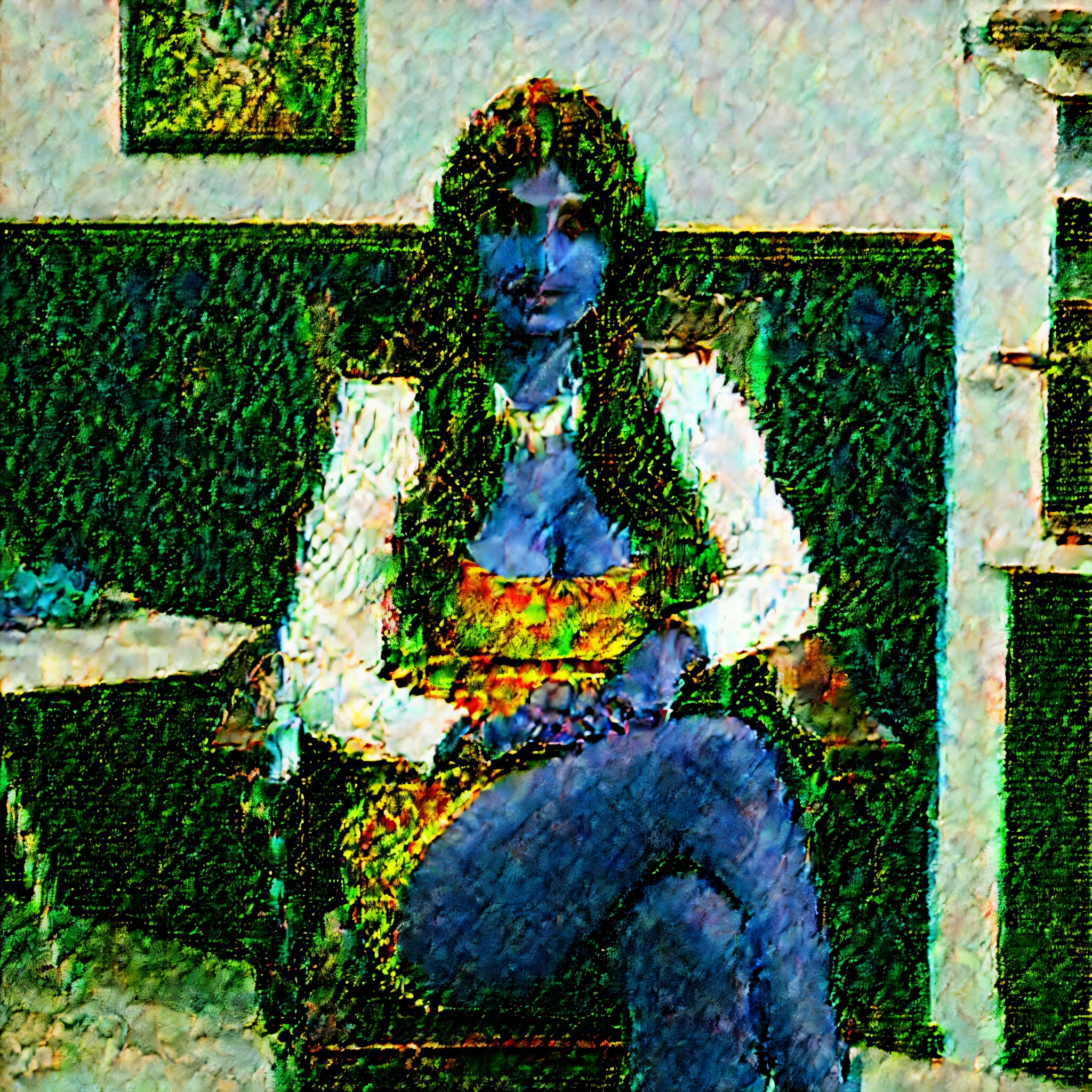 Mia khalifa sitting on chair in dirty dinner, very real, 8k raw, high quality