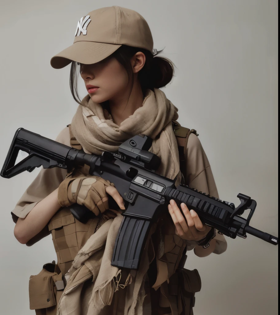 Realistic skin textures、automatic rifle