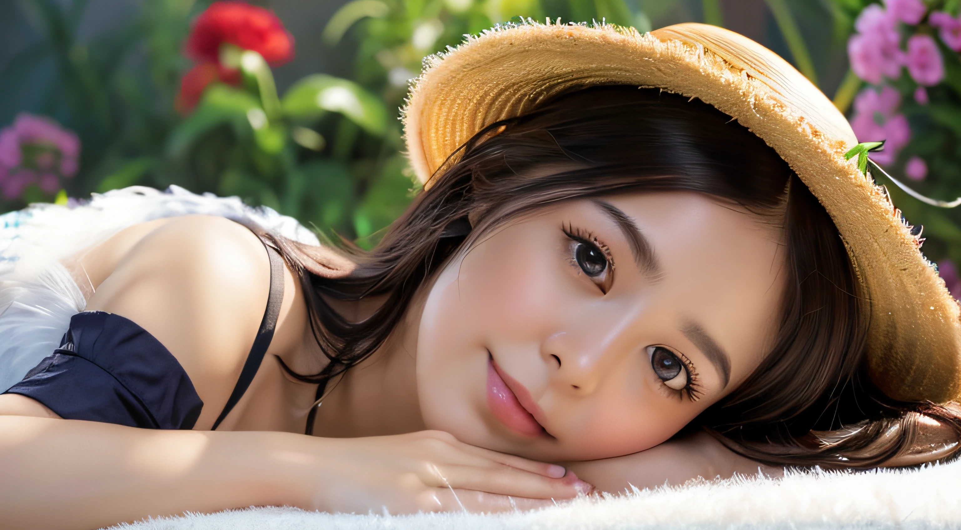 (RAW Photography:1.2)、top-quality、a beautiful detailed girl、(Santa Cos:1.5)、From  above、Lying in bed、extremely detailed eye and face、beatiful detailed eyes、hight resolution、hight resolution、8k wallpaper、finely detail、A highly detailed,8k wallpaper、Light on the face、电影灯光、-yeld gisexy  pose、(photorealisim:1.4)、​masterpiece