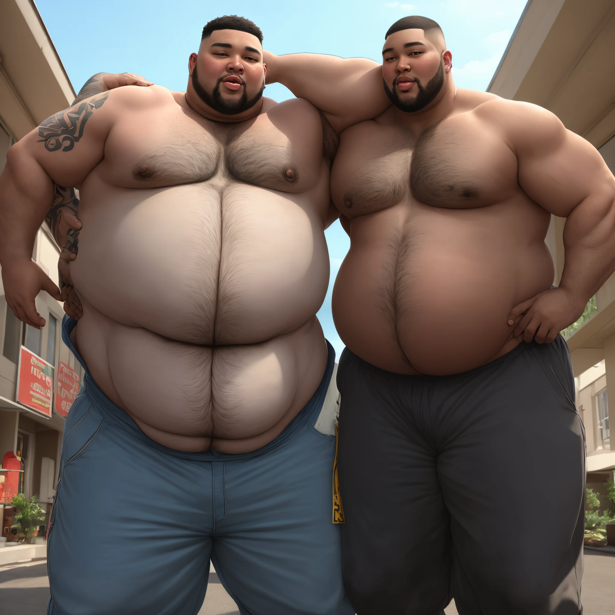 Big belly men