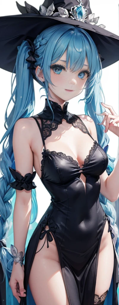 (((obra maestra))), 1chica, Hatsune Miku, vocaliid, Super detailed, cara hiperrealista, (flirtatious expression), (leotardo rosa), guantes azules, pantys, ((super cute face)), ((cara angelical)), ((Incredibly beautiful eyes)), (ojos luminosos), (cuerpo completo), (cabello luminoso), Super sexy hair, (manos delicadas y perfectas), (Perfect anatomy), Super delicate and sexy body, Pose sexy, ((ulzzang)), (Super thin face), Delicate features, ultra detalladas, mejor calidad, Cinematic lighting, belleza cautivadora, mirada sexy, fondo bonito de estrellas