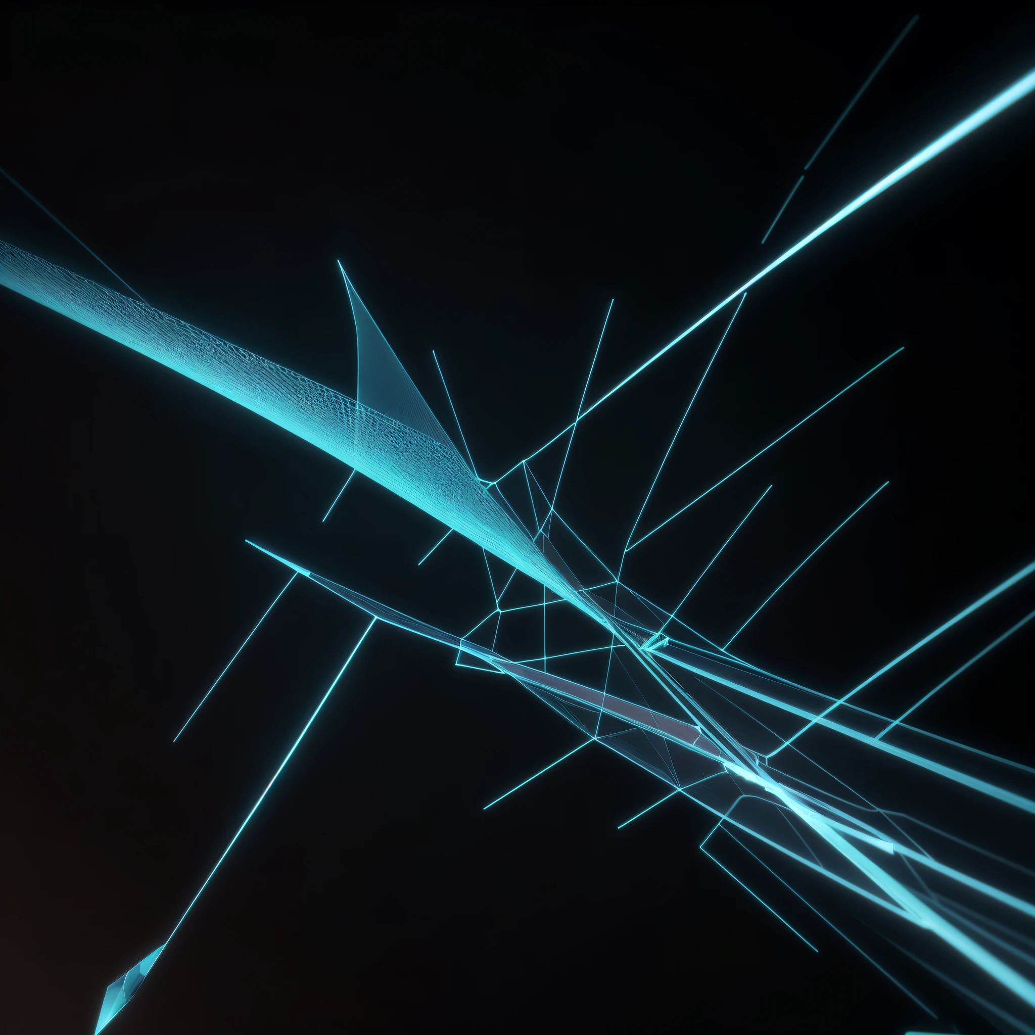 Engaging 3D visualization featuring stunning graphs、glinting