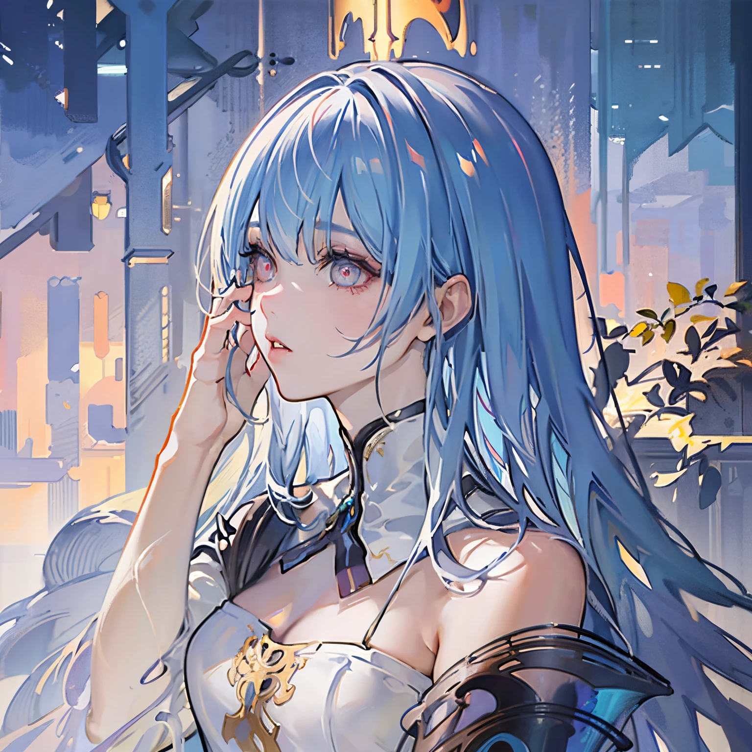 best quality, masterpiece, highres,1girl,beautiful face, , naked, colorful, painting burst, artstation, concept art, smooth, sharp focus, illustration, dreamy magical atmosphere, art by artgerm and greg rutkowski and alphonse mucha