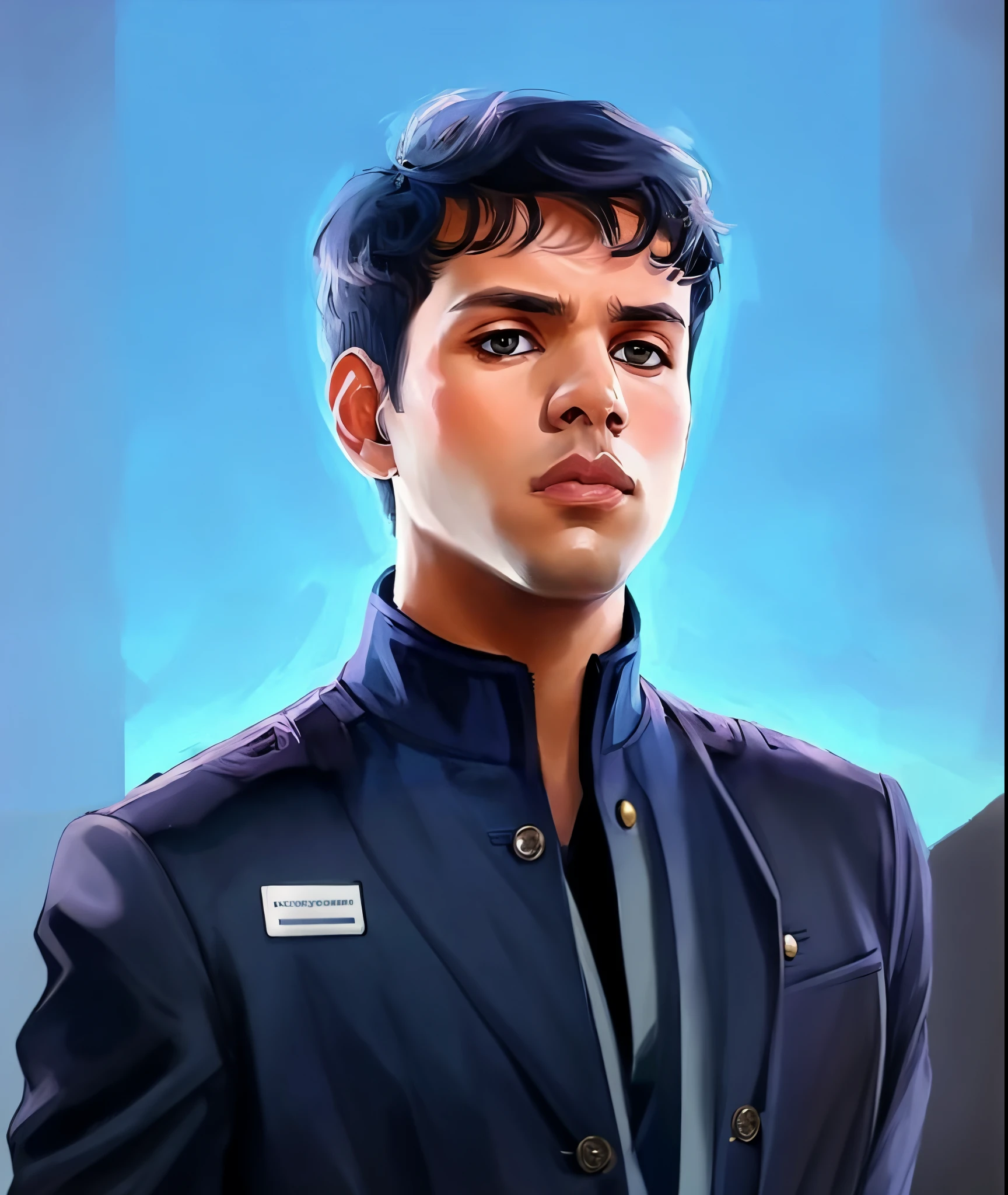 a man in jacket