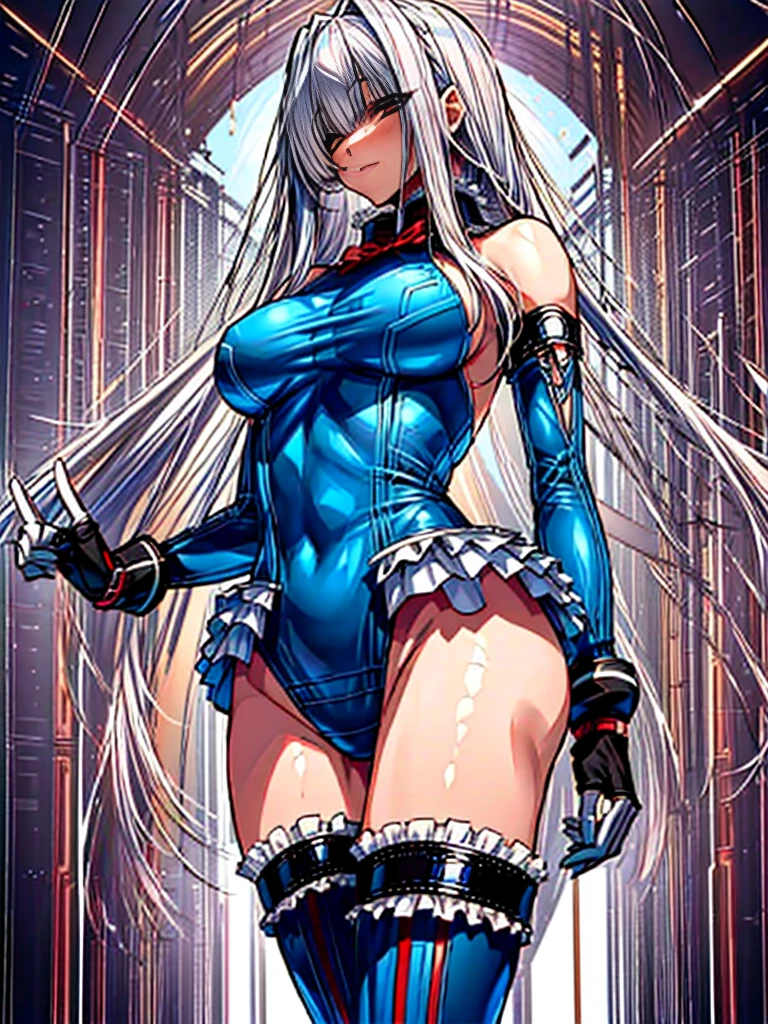 1girl in, ( (digital) ( (Inside a futuristic experimental facility:1.2), medium breasts, (fril swimsuit, thighs thighs thighs thighs, Detached sleeves)) , Best Quality, marierose,、Hypnorola
Eyes in the sky、1girl in,Emotionless facial expressions,,(There are multiple girls in the background:1.6)