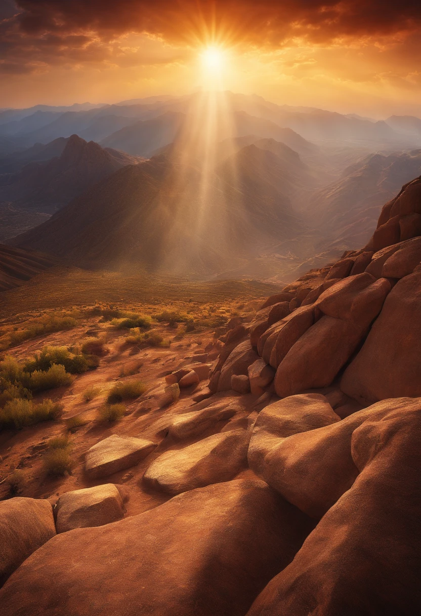 The Ten Commandments of Moses、moses tablet、the top of mount sinai、moses praises god、moses thanks god、There is a shining glory of God、there is a blessing