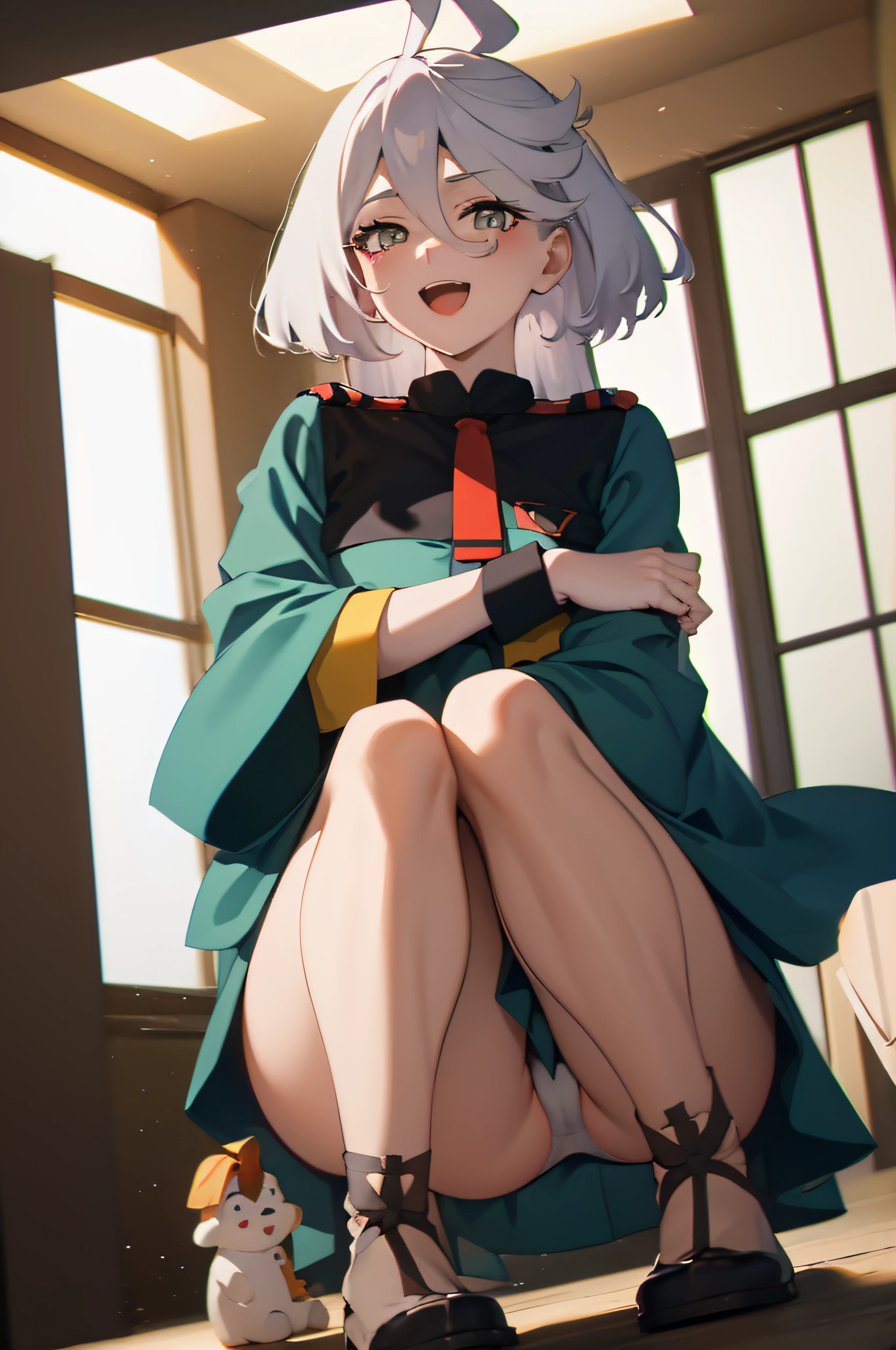 focus on panties,happy smile,,{{{disgust:1.5}}},{shaded face},open mouth,show off panties,{shaded face},{{{lace pantied}}} ,miorine rembran,long hair, {{{pleats skirt}}},defmiorine, green jacket, red necktie, green skirt,
,Squat,looking down at viewer,Squatting,looking down at viewer,((masutepiece,hight resolution)),((masutepiece,hight resolution)), masutepiece, Best Quality, , absurderes, Perfect Skin, Detailed skin texture, ultra-detailliert, 8K, Intricate details, beautifull detailed face,hight resolution, 1girl in ,Looking down,looking down at viewer,masutepiece, Best Quality, Insanely detailed, absurderes, Perfect Skin, Detailed skin texture, ultra-detailliert, 8K, Intricate details, beautifull detailed face,NSFW,NSFW,,low angle shot,Front view,,Uncensored,{shaded face},indoors,locker room
