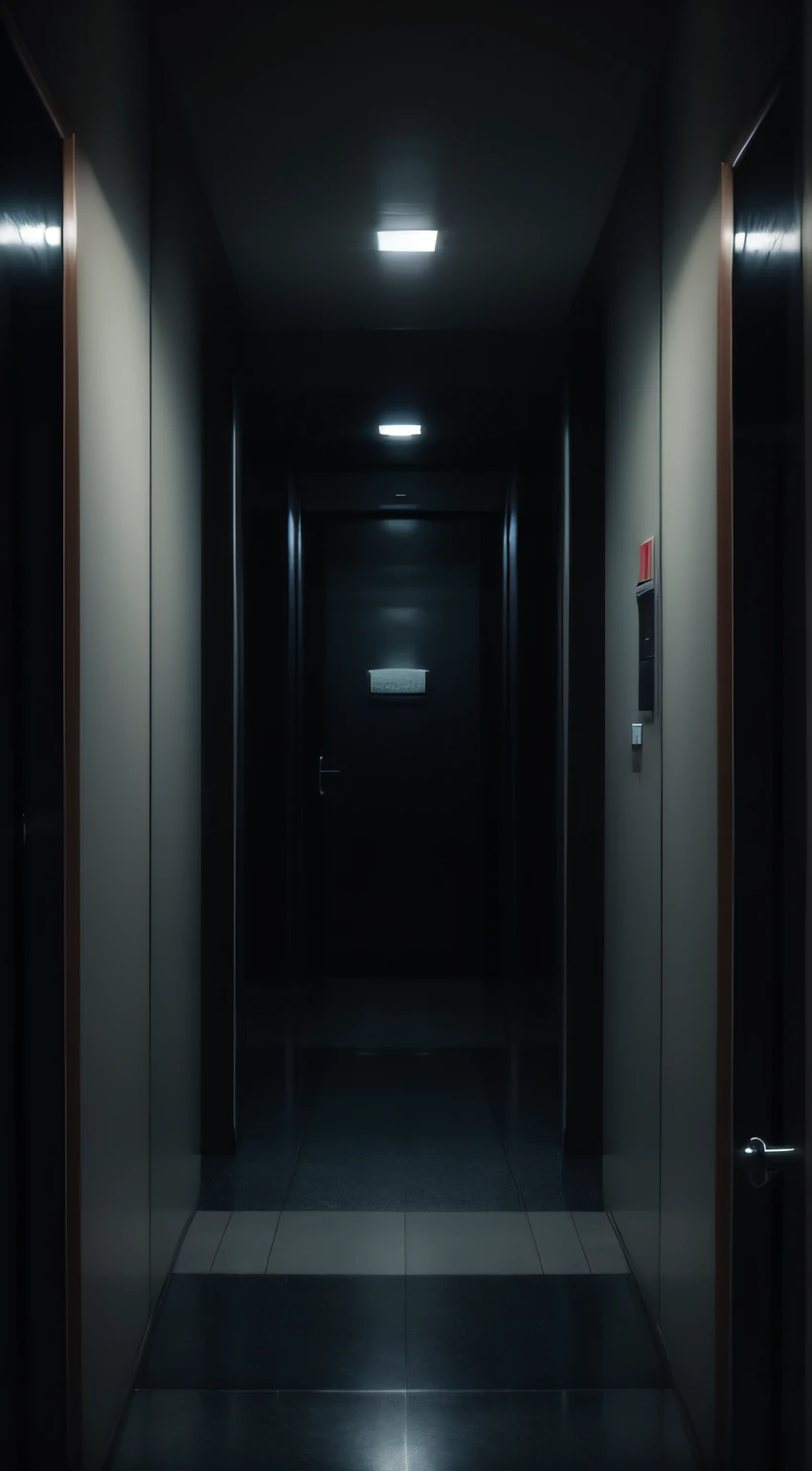 Elevator like a horror movie