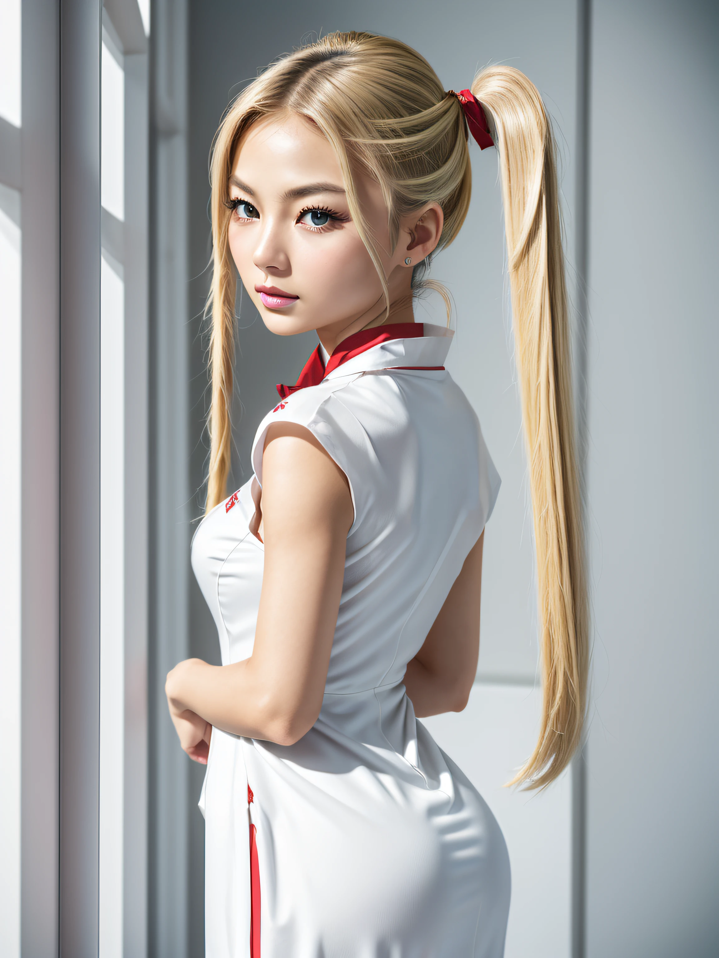 beautiful german woman, blonde, Full body female love, micro underwear, hang glider, dental floss, blonde hair, ponytail, long white hair, blue eyes, lips, red lips, ((red bunny costume)), Rabbit ears, pom poms, ((perfect and natural), realistically, photo, masterpiece, actual, actual, photorealism, high contrast, Artstation 8k HD HD, Detailed and authentic digital art trends, detailed, texture, 超detailed, realistic textures, armor, best quality, 超high resolution, (realistically: 1.4), high resolution, detailed, RAWphoto, Sharp Re, author：lee jeffreys nikon d850 film stock photography 4 camera kodak portra 400 lens f1.artstation cinestill 800 comes in 6 rich colors、Ultra-realistic textures、dramatic lighting、Non-renderable engine trends,