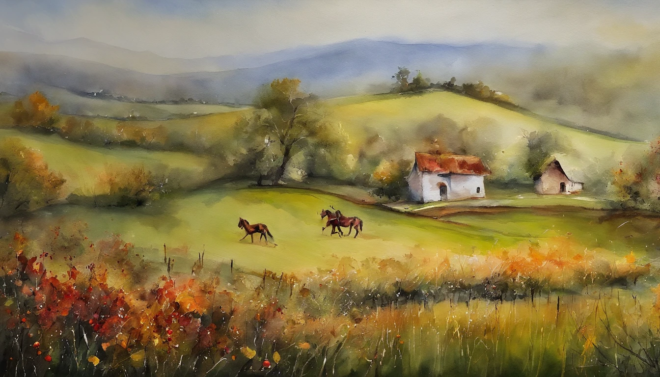 1 horse,Beautuful Women、Nine Jun Diagram, Watercolor painting, watercolor paiting, watercolor paiting, Watercolor painting, watercolor on paper, Watercolor on canvas, detailed watercolour, Colorful watercolor painting, watercolor on paper, watercolor paiting, fantasy watercolor, watercolor paiting, Watercolor on canvas, watercolor paiting, vibrant watercolor
