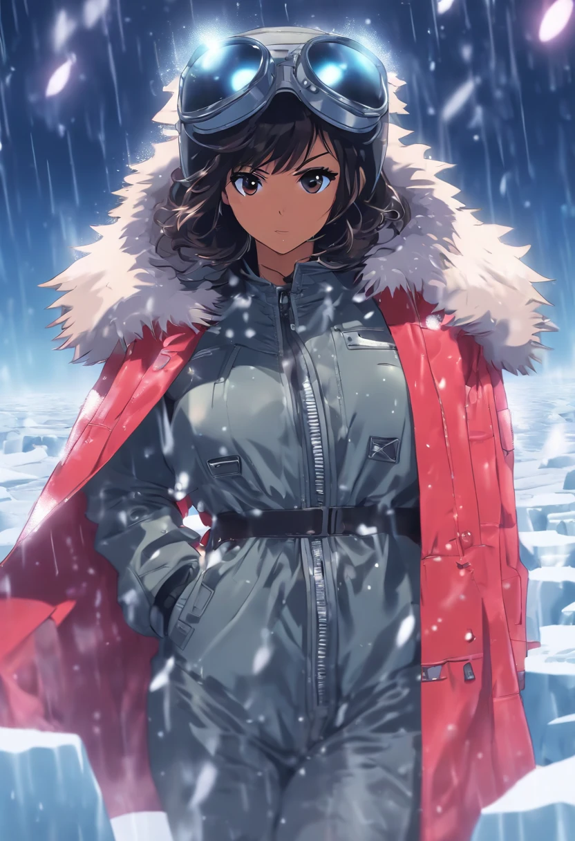 ((high definition)), ((full body)) press photography, ((aviator))((wearing open raincoat and lingerie)), ((Lockheed Vega 5B in the arctic)), ((enchanting)), ((big butt, huge boobs)), ((looking away from the camera)), Detailed, Detailed pretty face, Sharp Focus, (Detailed and intricate), 4k, Leica 35mm F2.8, Fuji Superia Reala 100