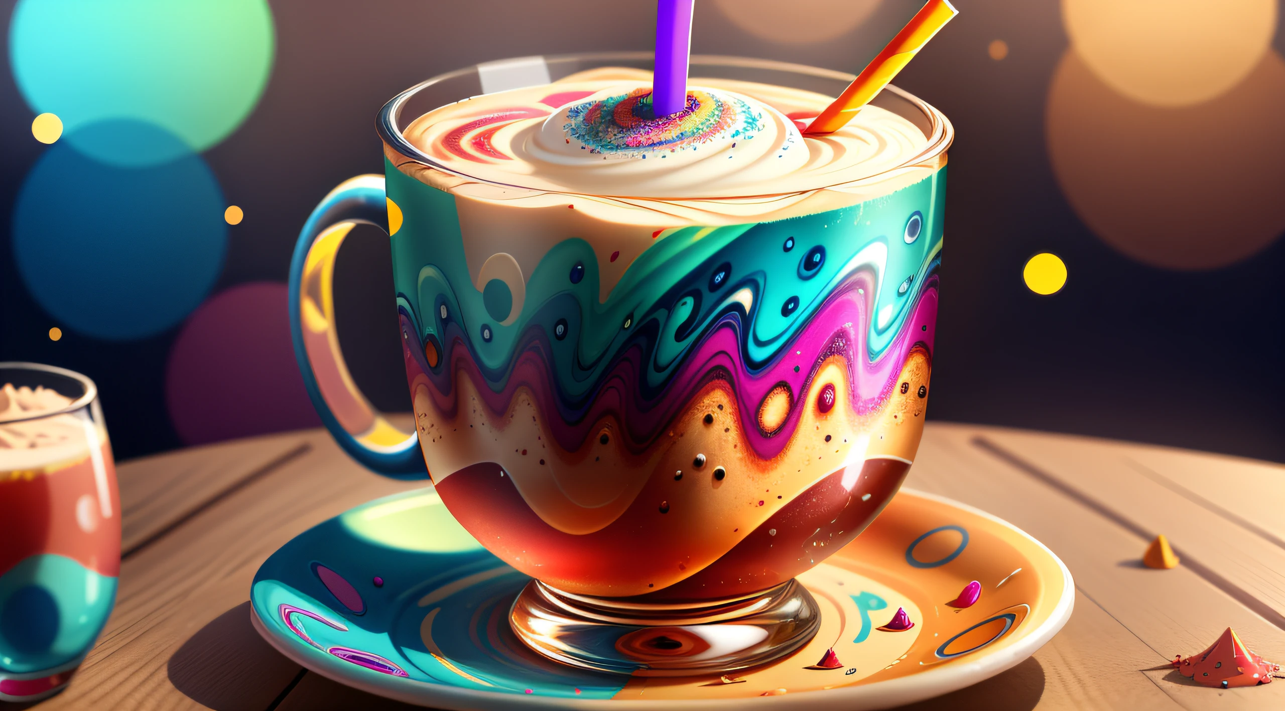 (AbstractPatternStyle Drink:1.0) in a (AbstractPatternStyle cup:0.9)
colorful particles