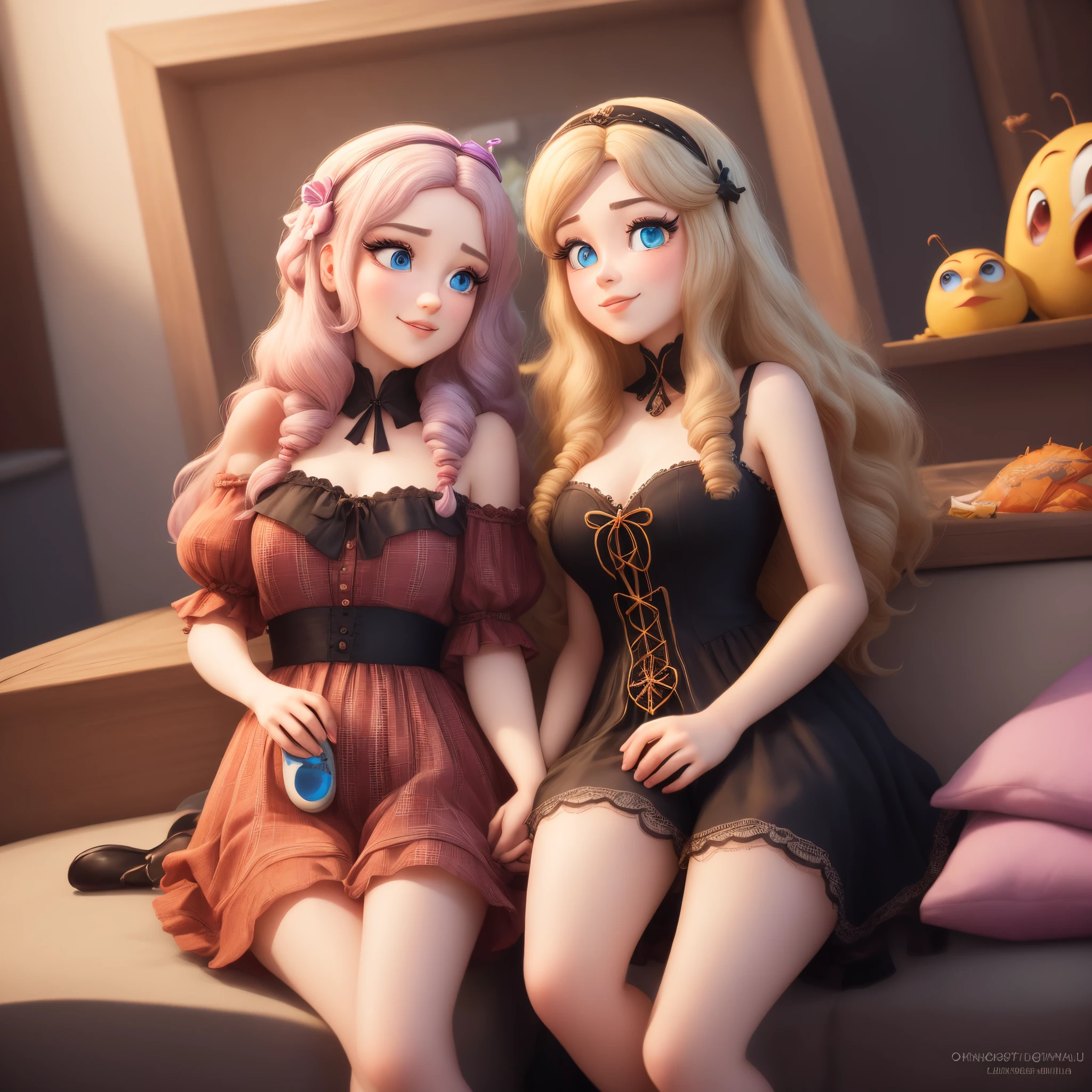 Rosalina having sec with Peach