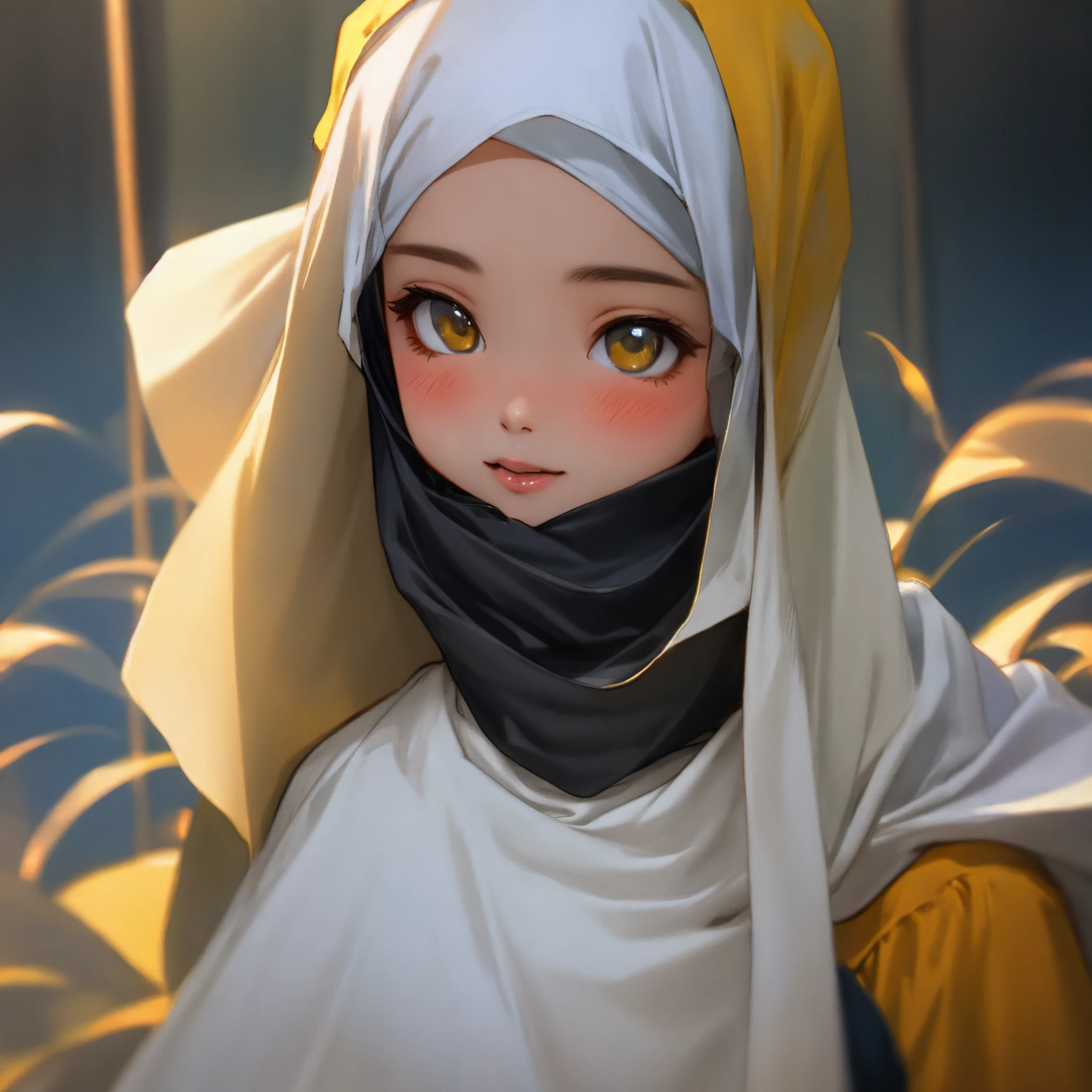 Malay girl in hijab