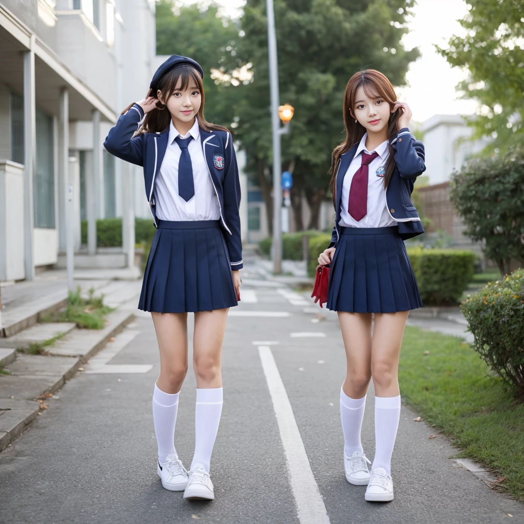 Girl, kpop, school, school uniform, babys
