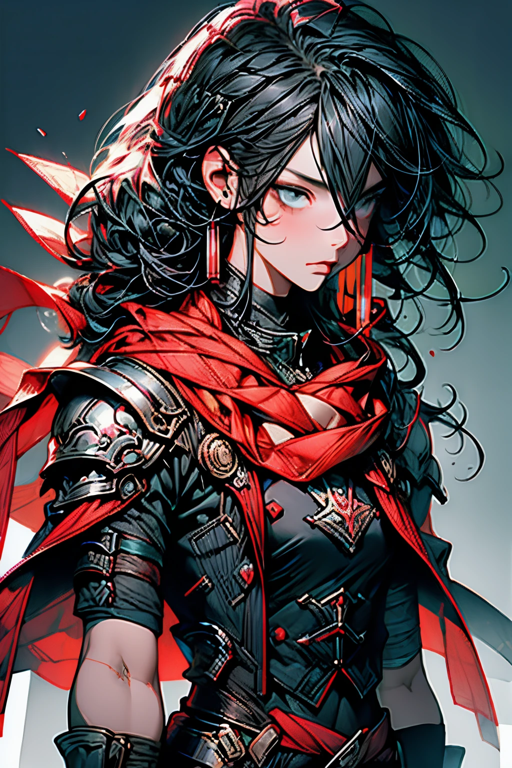 boy, casaco sobretudo preto , melhor qualidade, 4k, lighting on your face, vestes pretas, thief, thief,,