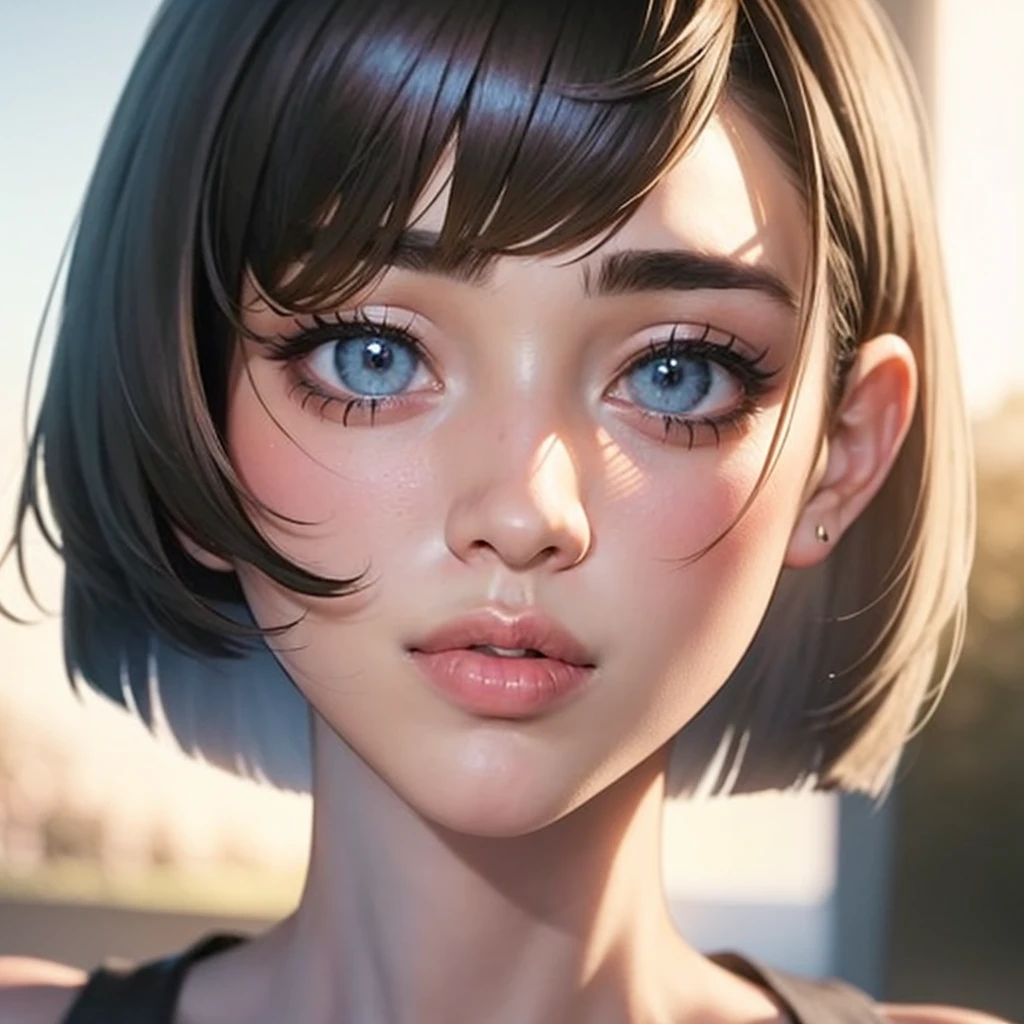 facial portrait.