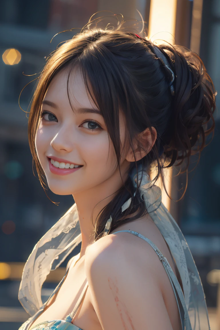 (best quality,4k,8k,highres,masterpiece:1.2),ultra-detailed,(realistic,photorealistic,photo-realistic:1.37), HDR, UHD, studio lighting, ultra-fine painting, sharp focus, physically-based rendering, extreme detail description, professional, vivid colors, bokeh, portraits, landscape, horror, anime, sci-fi, photography, concept artists, vibrant colors, ethereal lighting, happy smile