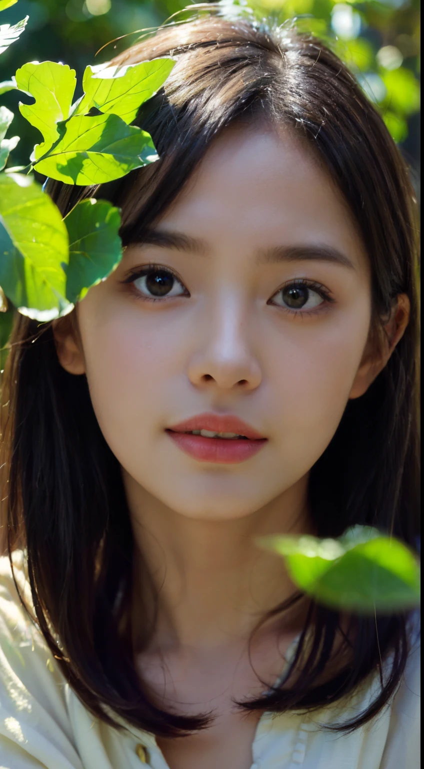 (best quality,4k,8k,highres,masterpiece:1.2),ultra-detailed,(realistic,photorealistic,photo-realistic:1.37),face,longeyelashes,portrait,girl in a garden,soft and vibrant colors,impressionist style,floating petals,lush greenery,sunlight filtering through