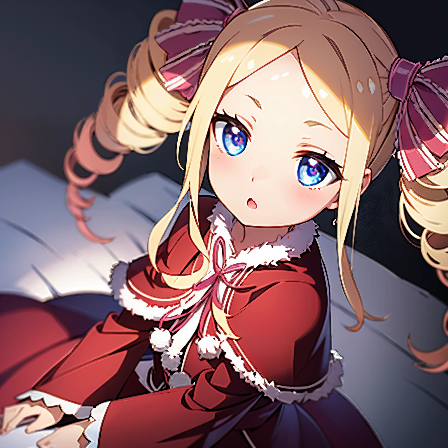 masuter piece, Best Quality, 超A high resolution, top-quality, Anime style, The best lighting, Beautiful face, Rezero, Beatrice,