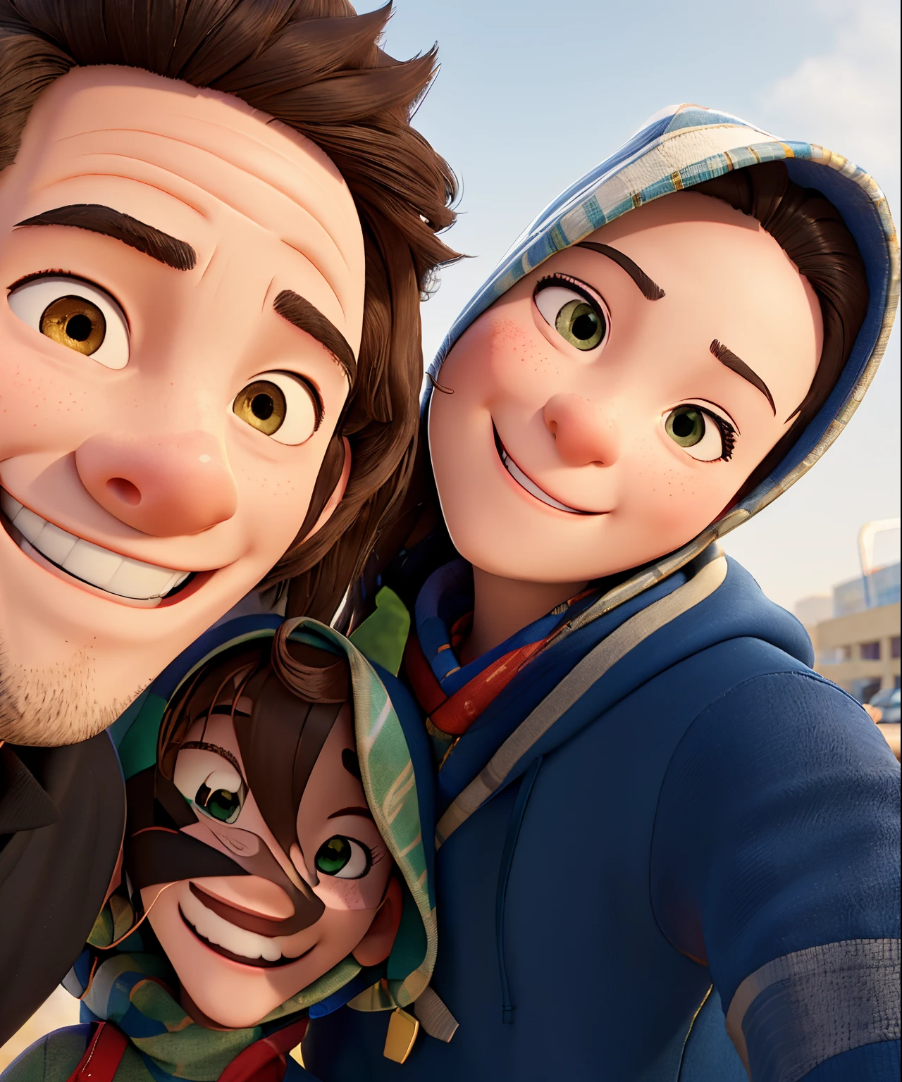 smiling couple taking selfie in parking lot with hood on, happy couple, profile picture, both smiling for the camera, smiling couple, in love selfie, profile image, selfie shot straight on angle, headshot profile picture, profile picture 1024px, happily smiling at the camera, iphone selfie, from egypt, selfie!!!!!, lovely couple, taken on go pro hero8