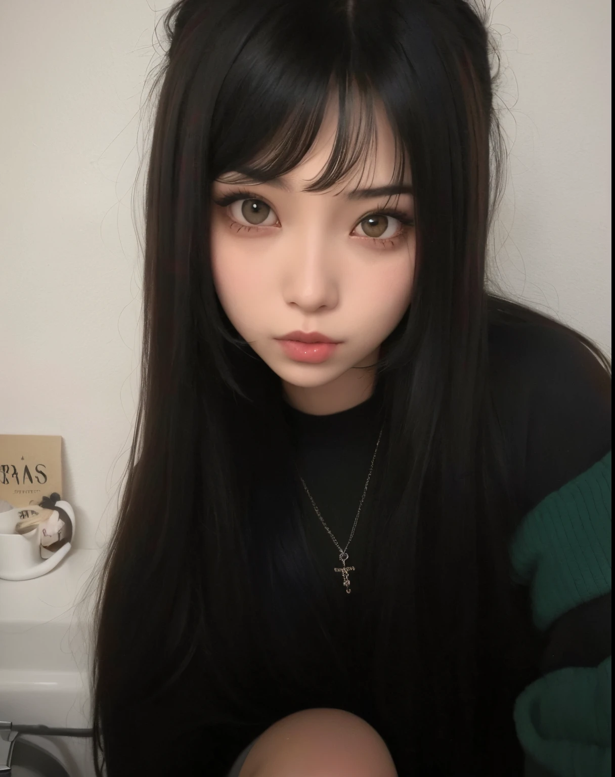 make it look like jennie from blackpink