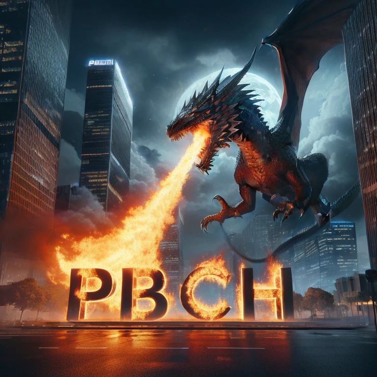 a close up of a fire breathing dragon in front of a city, pbr render, fantasy style 8 k octane render, photorealistic octane render 8 k, stylized urban fantasy artwork, 8k octae render photo, promotional render, cel shaded pbr, octane render - 8 k, 8k octane render photorealistic, firebreathing dragon, ''dragon breathing fire