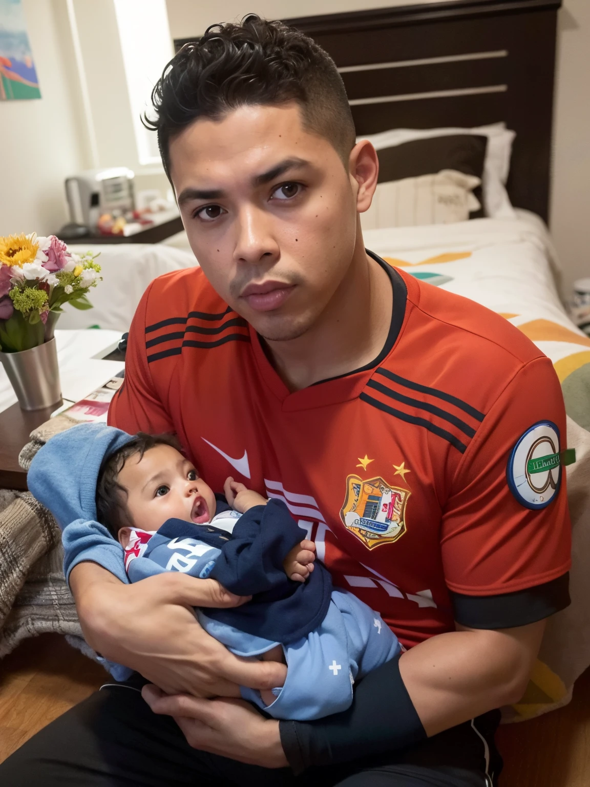 There is a boy holding a in his arms, Ronaldo Nazario Fenomeno, Mohamed Reda, Jose Miguel Romano Francisca, Riyahd Cassiem, Directed by: Willian Murai, Ronaldo Luis Nazario da Lima, maximus jacobs, Ronaldo Luis Nazario de Lima, Upload de alta qualidade, Ronaldo Nazario, caio santos, José Moncada