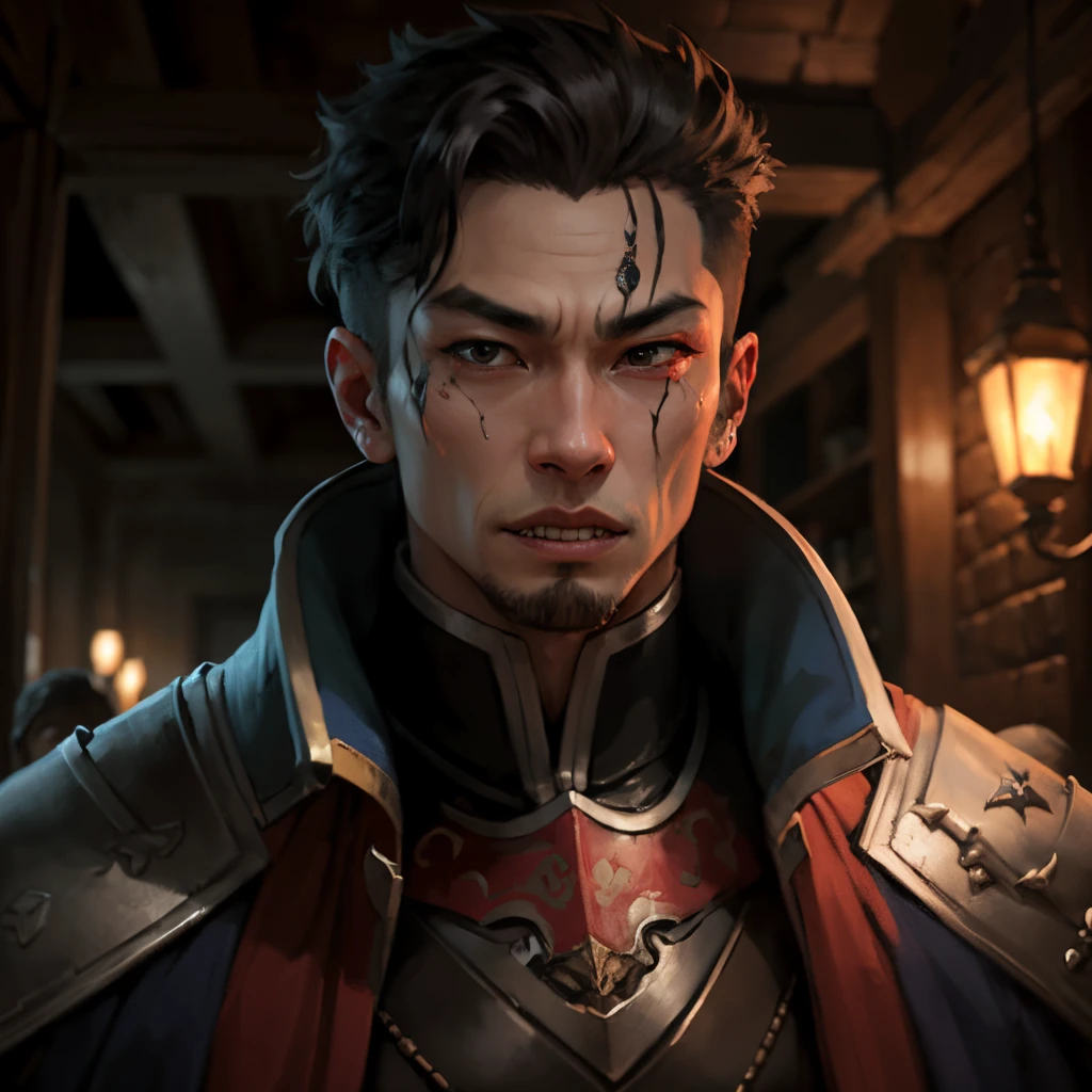 Kang the Conquerer after becoming a vampire