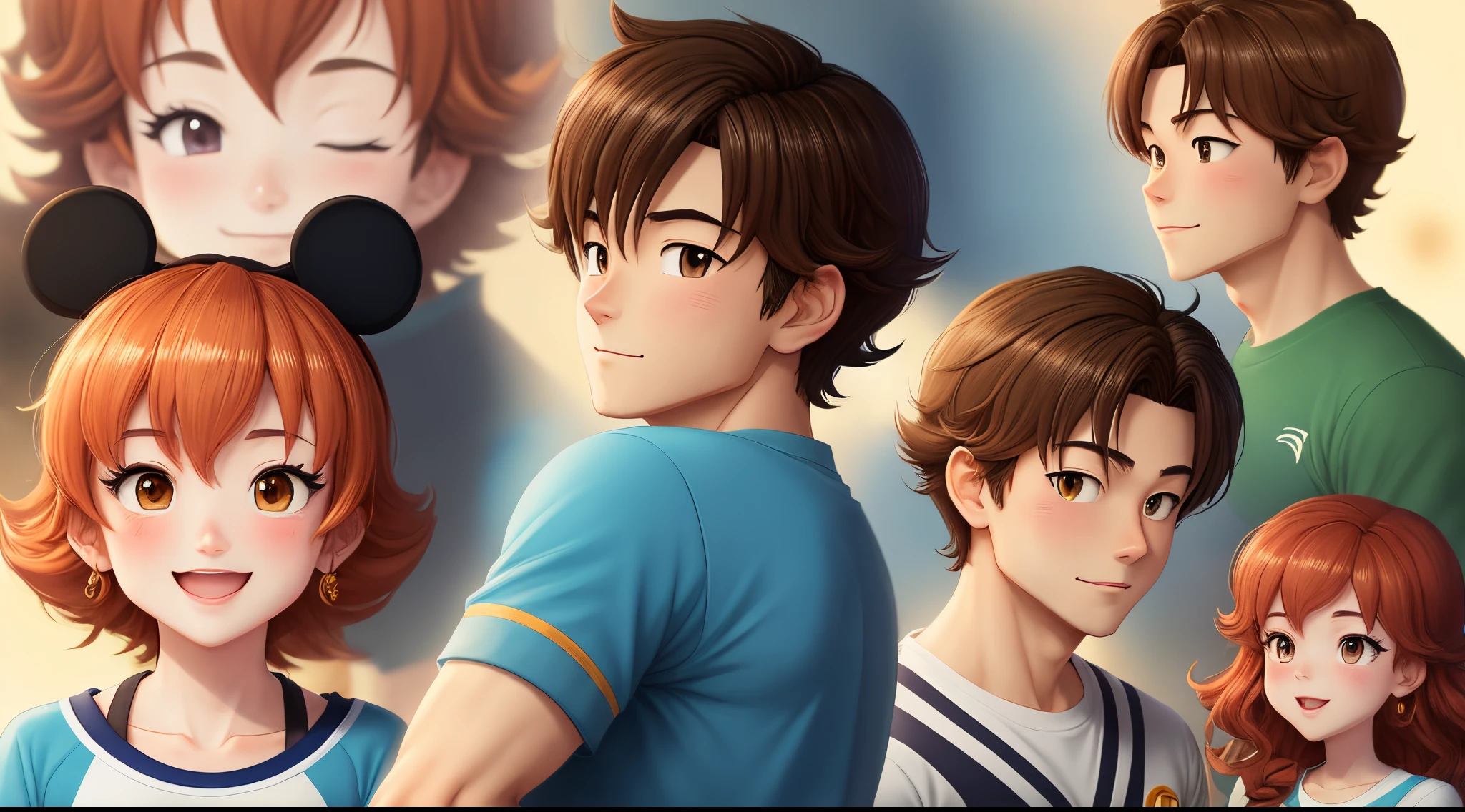 Endou Mamoru disney style