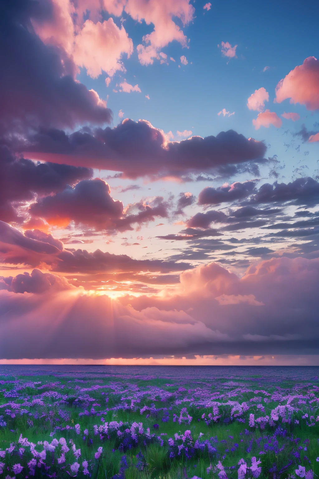 springtime , during daytime ,sea of dreams,Colorful auspicious clouds,Photographic works,high detailing,lightand shade contrast,hyper HD,tmasterpiece,winning artwork,best qualtiy,hight resolution,16 K
