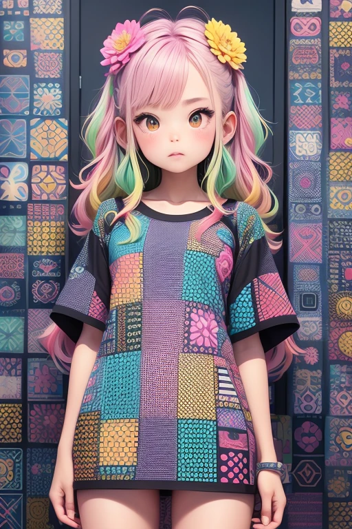 No estilo Sticker、Geometric pattern background,4K Ultra HD, ultrahigh-resolution, (fotorrealista: 1.4), best quality,master part,(cor pastel:1.2)