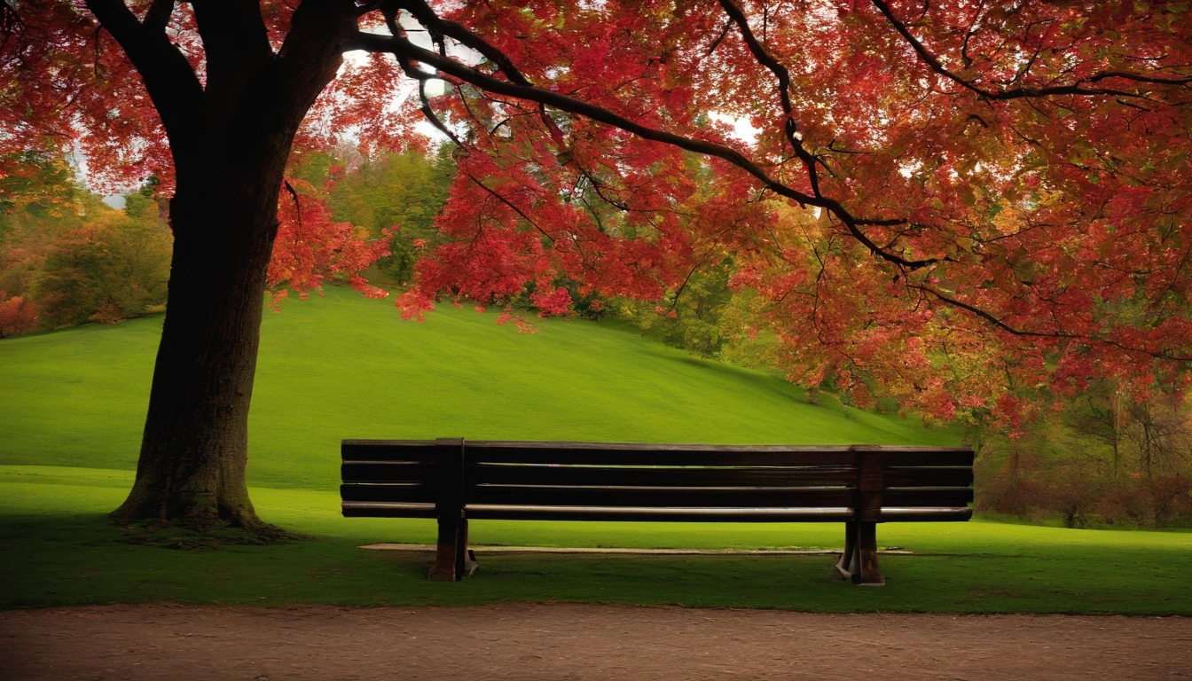 please rotate these, the bench facing the camera