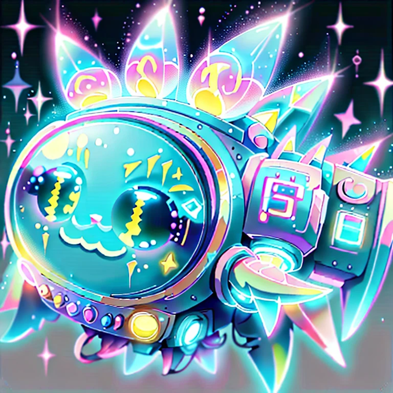 Kawaii Tech,pastel color, kawaii,  Cute colors ,scifi,  
Food Trucks, signboard